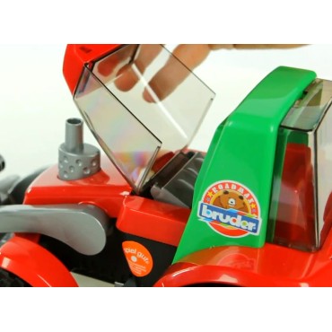 TRATOR COM PÁ CARREGADORA ROADMAX BRUDER  - Cod 20102