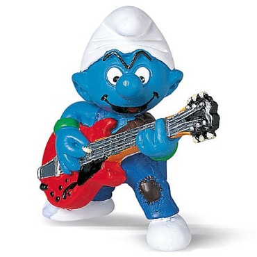 SMURF GUITARRISTA SCHLEICH - Cod. 20449