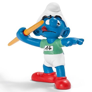 SMURF LANÇAMENTO DE DARDO SCHLEICH - Cod. 20744