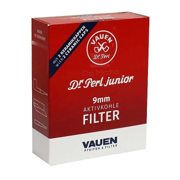 FILTRO PARA CACHIMBO VAUEN 9mm caixa com 40 filtros