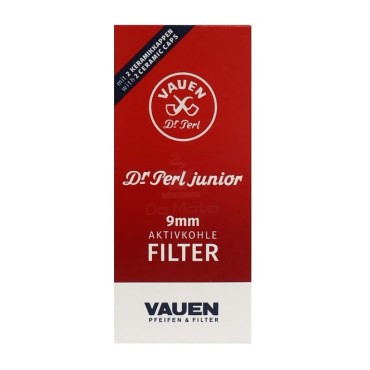 FILTRO PARA CACHIMBO VAUEN 9mm caixa com 10 filtros