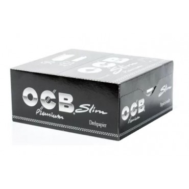 SEDA OCB SLIM PREMIUM KING SIZE caixa com 50 livretos