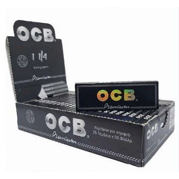 SEDA OCB PREMIUM  1 1/4 MINI SIZE  caixa com 25 livretos