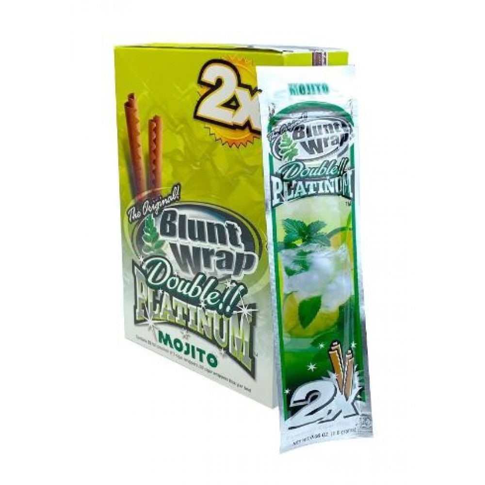 SEDA WRAP BLUNT SABOR MOJITO caixa com 25 displays