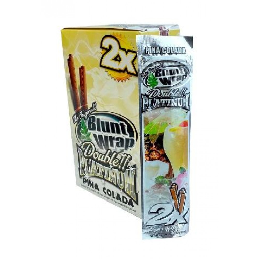 SEDA WRAP BLUNT SABOR PINA COLADA caixa com 25 displays