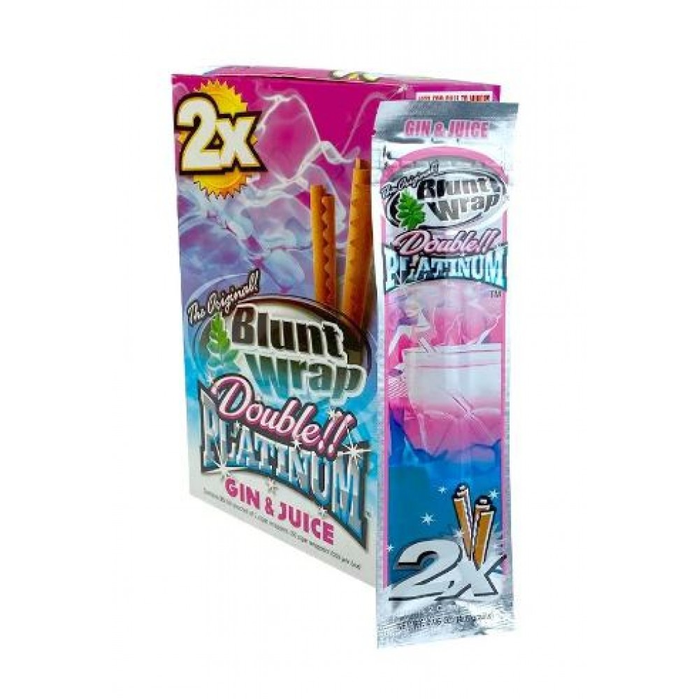 SEDA WRAP BLUNT SABOR GIN JUICE caixa com 25 displays