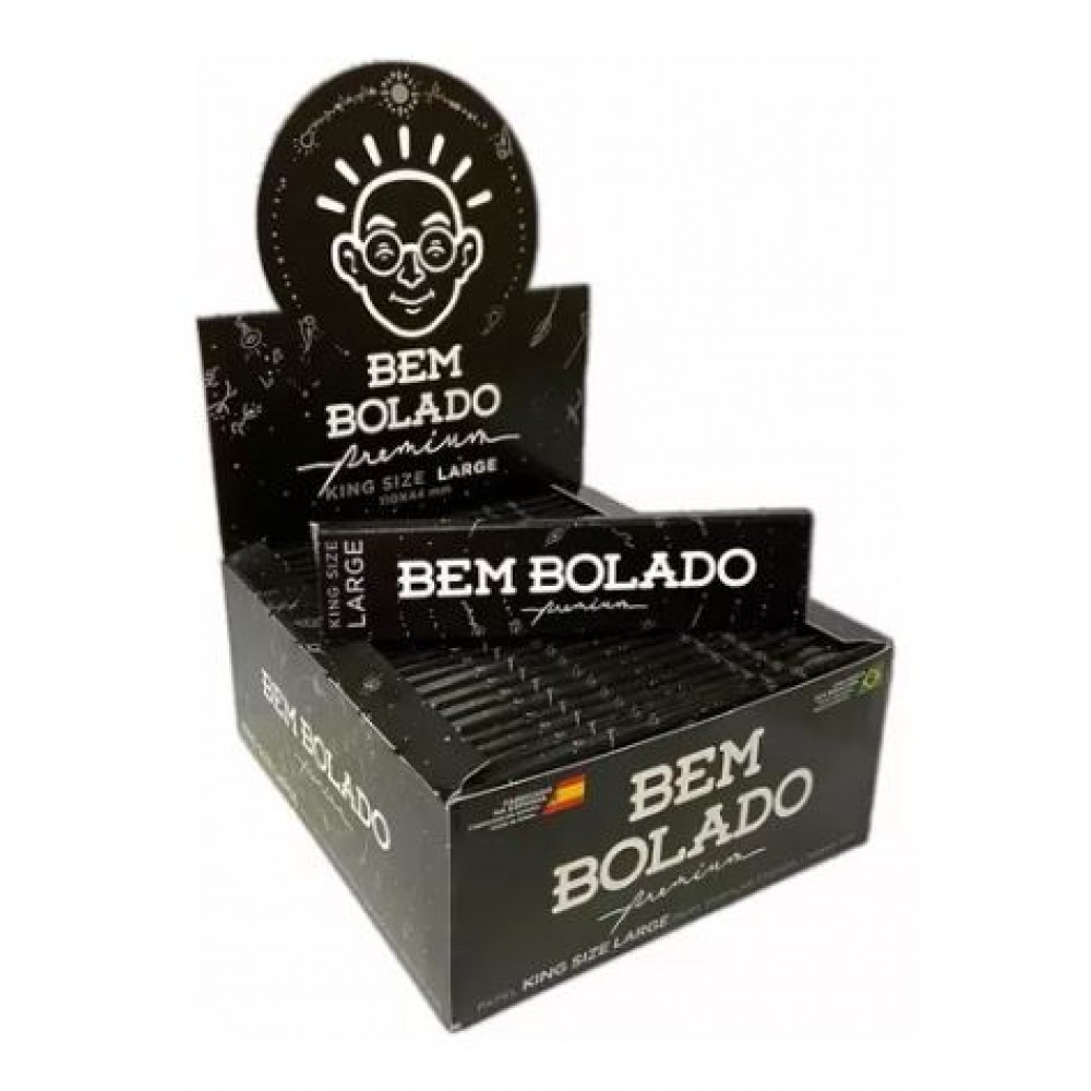 SEDA BEM BOLADO PREMIUM SLIM KING SIZE caixa com 50 livretos