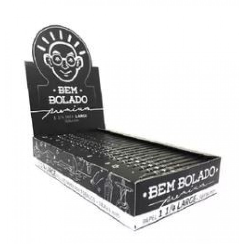 SEDA BEM BOLADO PREMIUM LARGE 1 1/4 MINI SIZE caixa com 25 livretos