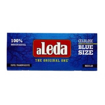 SEDA CELULOSE ALEDA BLUE KING SIZE caixa com 20 livretos