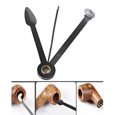 LIMPADOR DE METAL PARA CACHIMBO 3 em 1