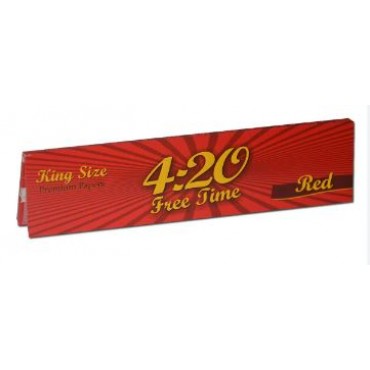 SEDA 4:20 RED KING SIZE caixa com 50 livretos
