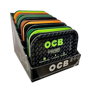 BANDEJA PEQUENA OCB COM TAMPA 19cm - caixa com 8 bandejas