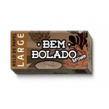 SEDA BEM BOLADO BROWN LARGE ROLLS caixa com 24 rolos