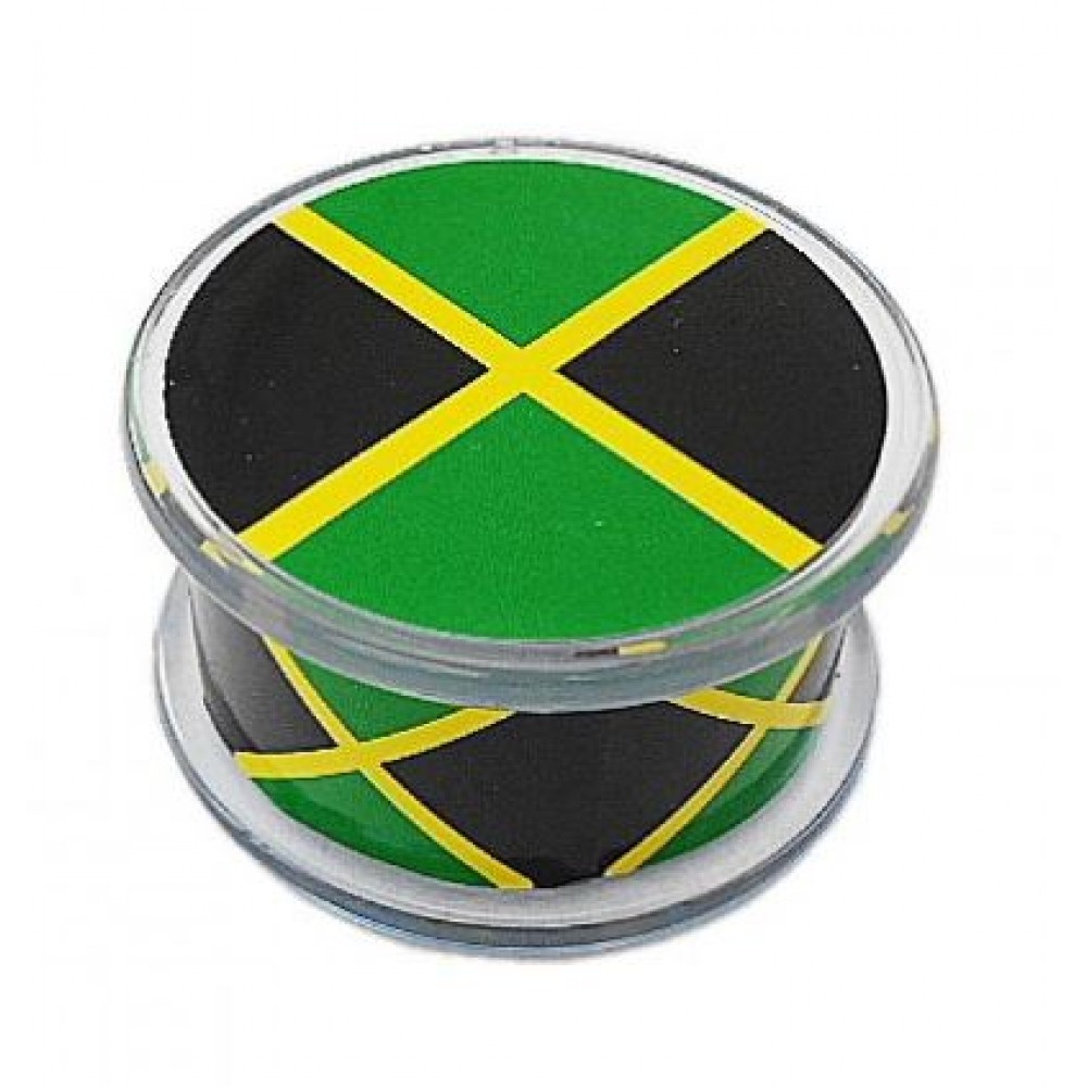 DICHAVADOR ACRÍLICO JAMAICA TRANSPARENTE PEQUENO 4cm com peneira