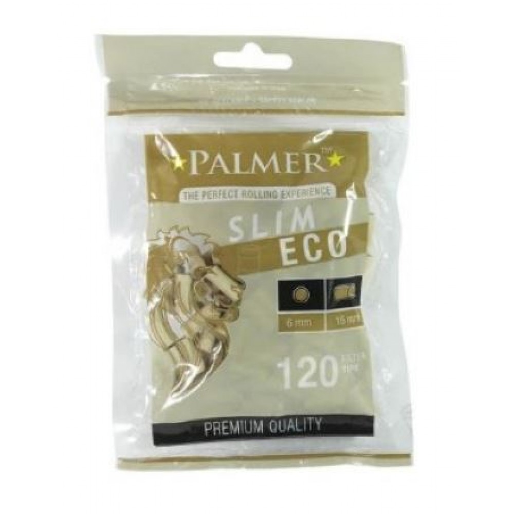 FILTRO PARA CIGARRO PALMER ECO 6mm pacote com 120 filtros