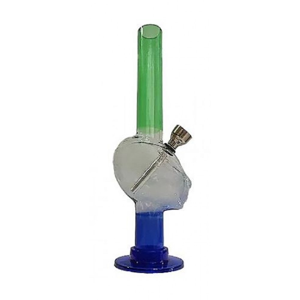 BONG ACRILICO E.T. COLOR TRANSPARENTE MIGC03-05-2 - 20 cm