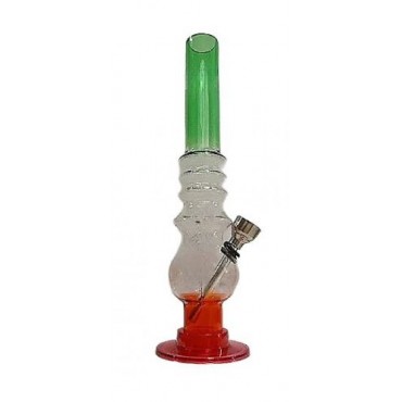 BONG ACRILICO COLOR TRANSPARENTE MIGC03-05-3 - 20 cm