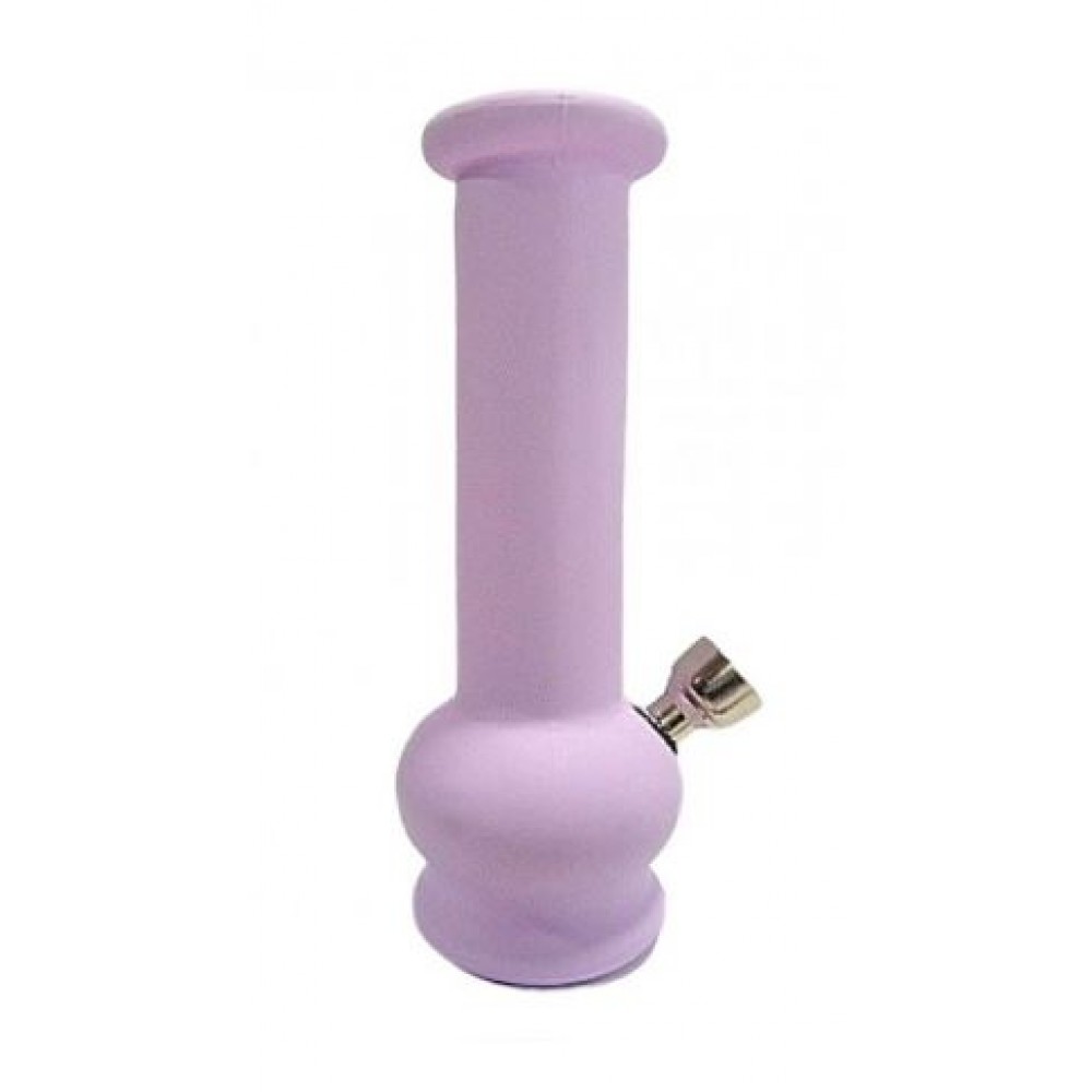 BONG DE VIDRO LILAS FOSCO 15,5 cm - COD 4