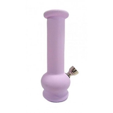 BONG DE VIDRO LILAS FOSCO 15,5 cm - COD 4