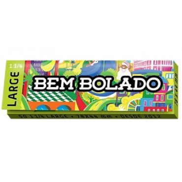 SEDA BEM BOLADO LARGE 1 1/4 MINI SIZE caixa com 25 livretos