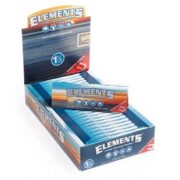 SEDA ELEMENTS SLIM 1 1/4 MINI SIZE caixa com 25 livretos