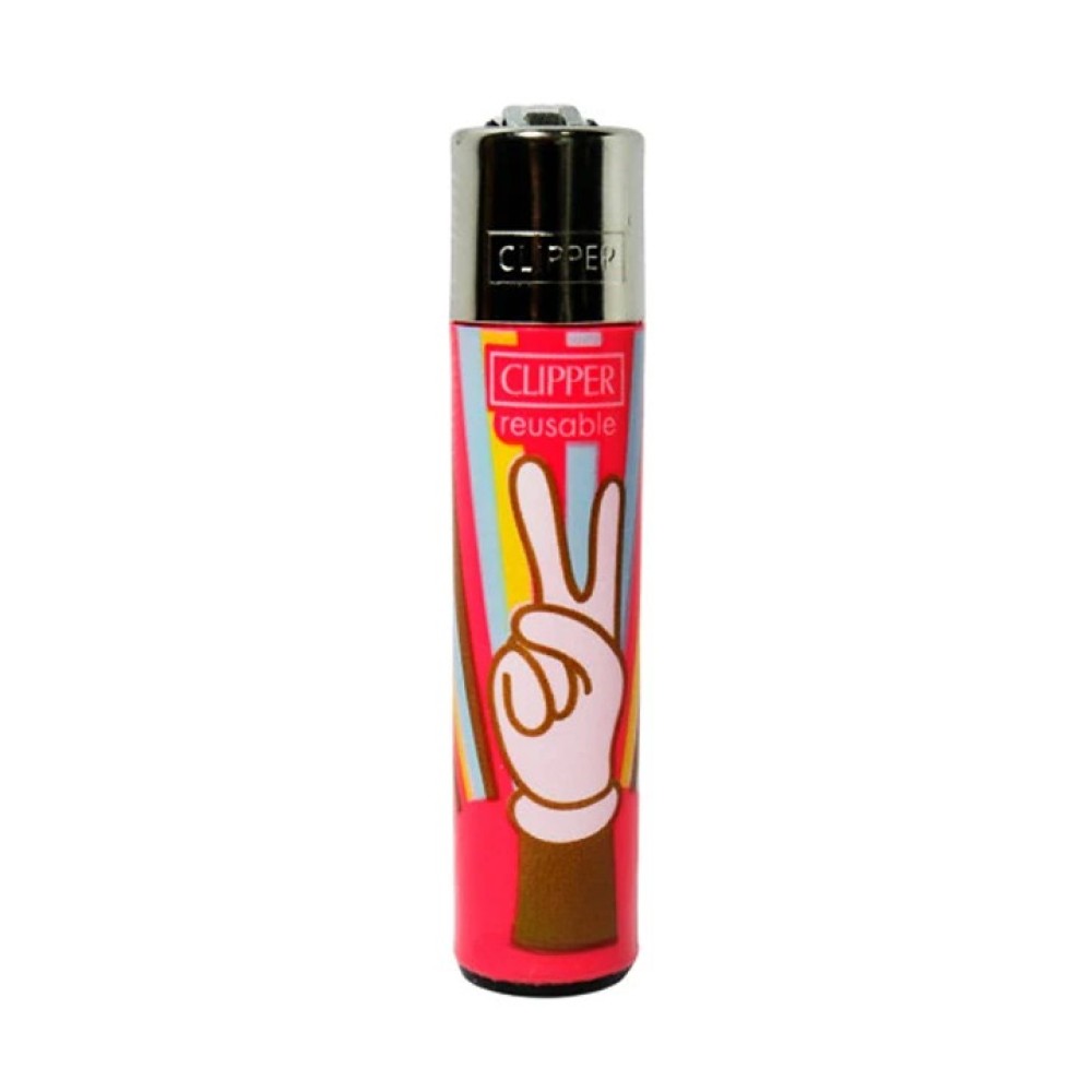 ISQUEIRO CLIPPER GRANDE HIPPIE MOMENTS  unidade Cod. 03
