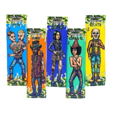 SEDA HEMP WRAP BLUNT LION CIRCUS TERPENES MIX caixa com 25 displays