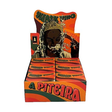 PITEIRA DE PAPEL "A PITEIRA" YUNK VINO EXTRA LONGA caixa com 30 blocos