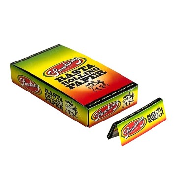 SEDA SMOKING RASTA 1 1/4 MINI SIZE caixa com 25 livretos
