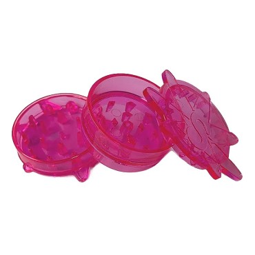 DICHAVADOR DE POLICARBONATO SADHU LILAS TRANSPARENTE 3cm - 3 partes