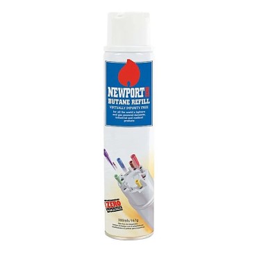 GÁS PARA ISQUEIRO NEWPORT ZERO IMPUREZAS  300 ml