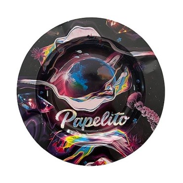 CINZEIRO DE METAL PAPELITO UNIVERSO unidade