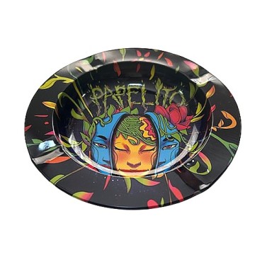 CINZEIRO DE METAL PAPELITO MÃE NATUREZA unidade