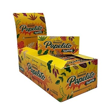 PITEIRA DE PAPEL PAPELITO TROPICAL TRADICIONAL caixa com 25 livretos