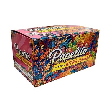 PITEIRA DE PAPEL PAPELITO ULTRA LONGA DUPLA 2x1 caixa com 30 livretos
