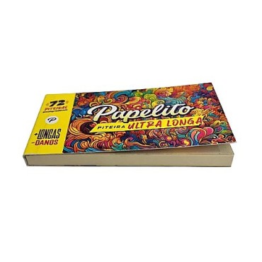 PITEIRA DE PAPEL PAPELITO ULTRA LONGA DUPLA 2x1 caixa com 30 livretos