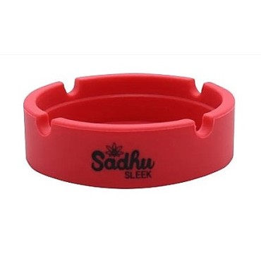 CINZEIRO DE SILICONE SADHU VERMELHO Diâmetro 10cm