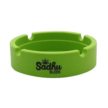 CINZEIRO DE SILICONE SADHU VERDE Diâmetro 10cm