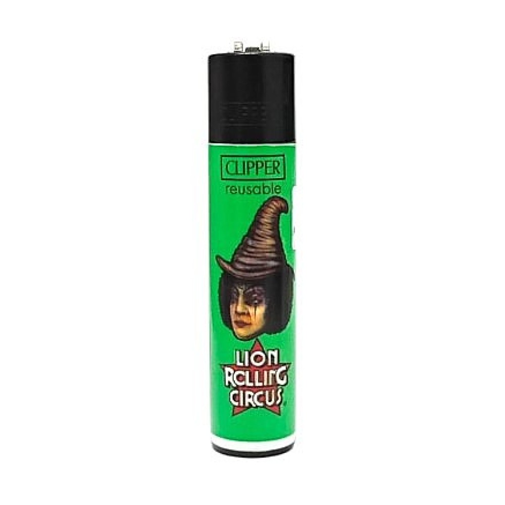 ISQUEIRO CLIPPER LION ROLLING CIRCUS Ruby