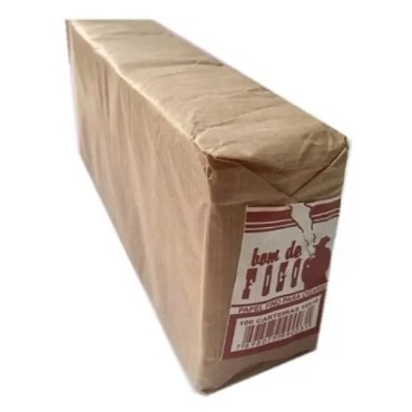 PAPEL PARA CIGARRO BOM DE FOGO pacote com 100 livretos