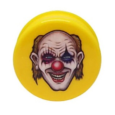 DICHAVADOR ACRÍLICO LION CIRCUS diâmetro 6 cm - Kit com 6 unidades