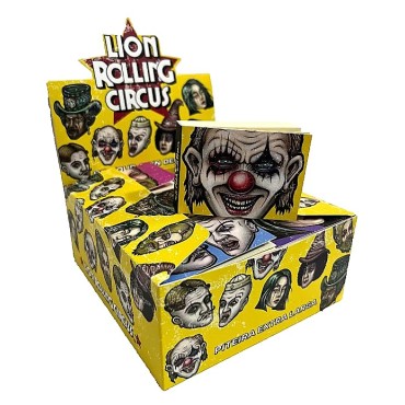 PITEIRA DE PAPEL LION ROLLING CIRCUS EXTRA LARGE caixa com 30 livretos