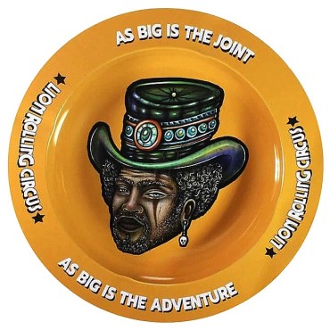 CINZEIRO DE METAL LION ROLLING CIRCUS - Mr. Trampoline