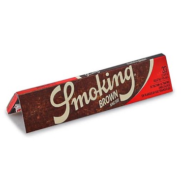 KIT 3 LIVRETOS SEDA SMOKING BROWN KING SIZE 