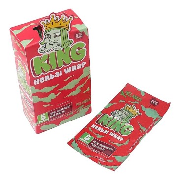 SEDA KING HERBAL WRAP MELÂNCIA caixa com 25 displays