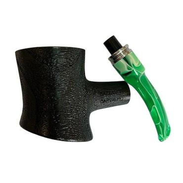 CACHIMBO DE CARVALHO BAZZANELLI POKER PITEIRA VERDE B-103