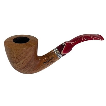 CACHIMBO DE CARVALHO NATURAL BAZZANELLI CURVO B-105