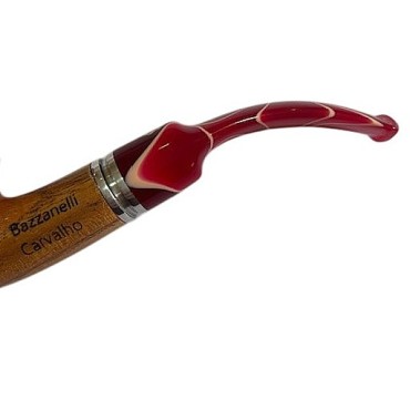 CACHIMBO DE CARVALHO NATURAL BAZZANELLI CURVO B-105