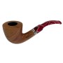CACHIMBO DE CARVALHO NATURAL BAZZANELLI CURVO B-105
