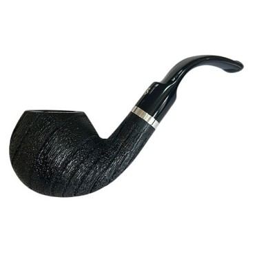 CACHIMBO DE CARVALHO BAZZANELLI PRETO CURVO PITEIRA PRETA B-109